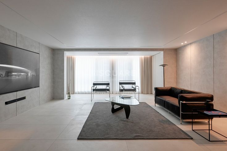 강남 50평대 포세린 거실 인테리어.jpg